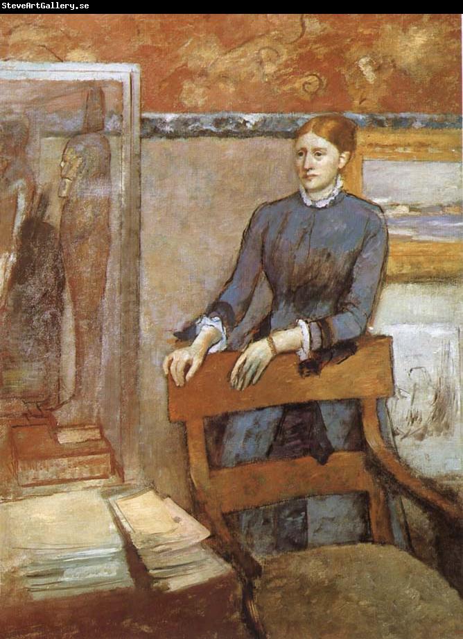 Edgar Degas Portrait of Miss Lu
